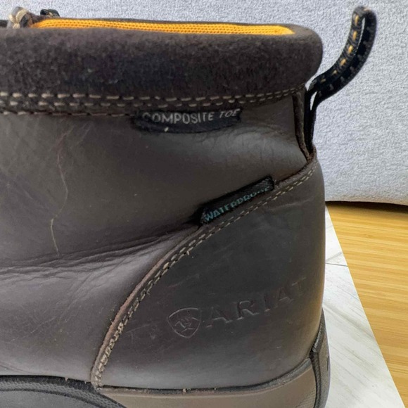 ARIAT Edge LTE Composite Safety Toe Waterproof Work Boots Men's 13EE Wide Chore - Picture 3 of 14